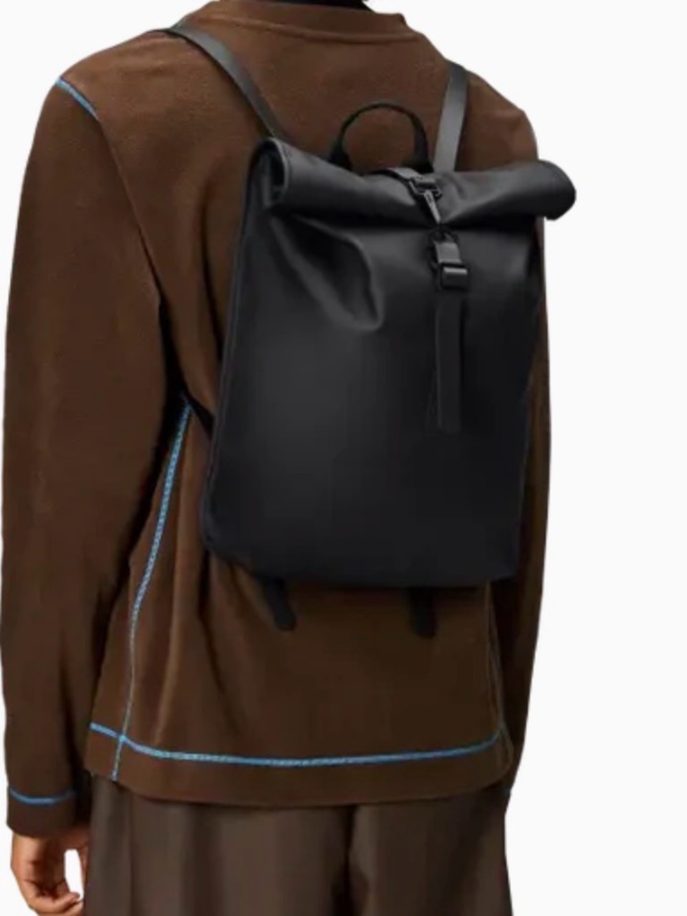 Rains Rolltop Rucksack Mini - Picture 3 of 4
